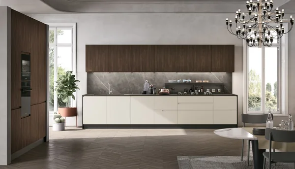 Karma kitchen cabinet detail — premium Italian finish
