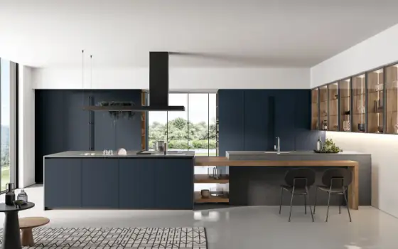 Time modern lacquered kitchen by Arredo3